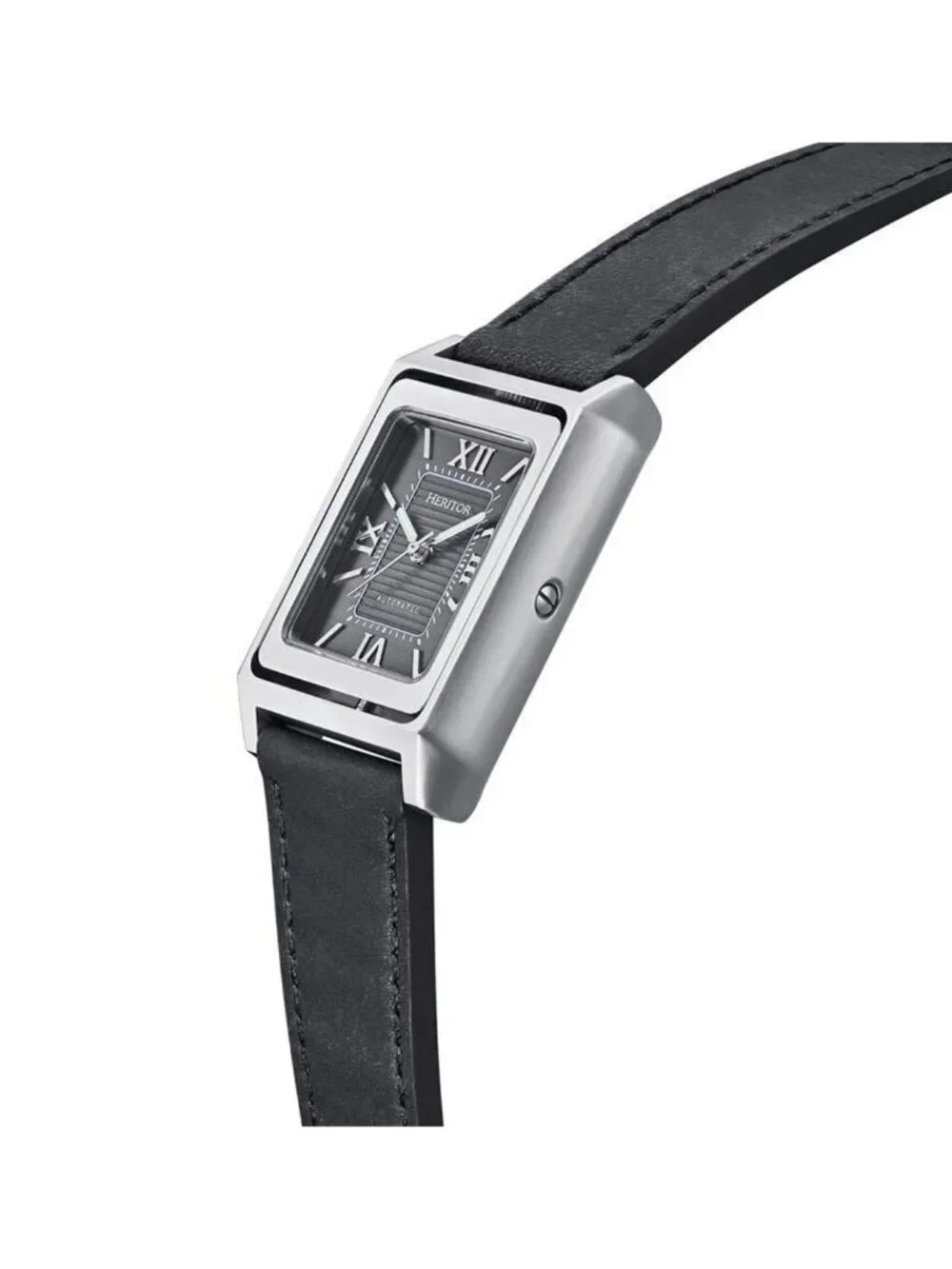 NWT Heritor Esteban Automatic Black Dial Men's Watch